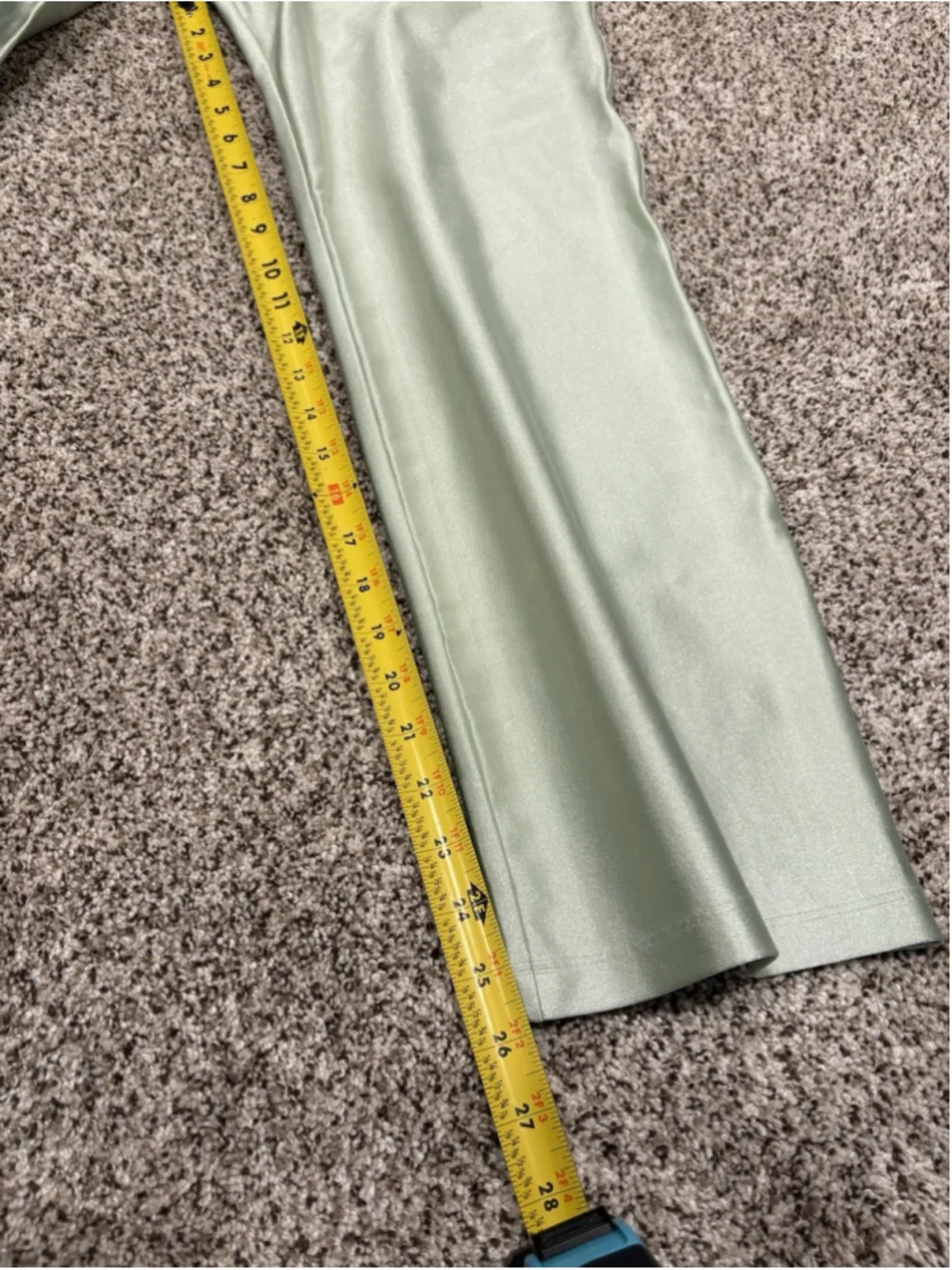 Rezek Studio Corset & Wide Leg Pants Set Green Satin Womens Size S - Picture 6 of 16